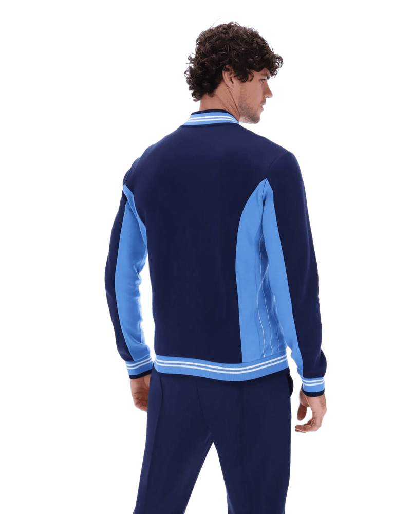 Fila Settanta Jkt Baseball Track Jacket in Fila Navy/Regatta/Gardenia