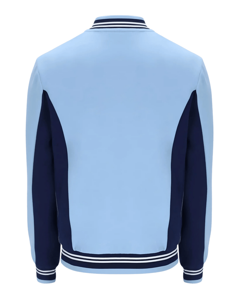 Fila Settanta Track Top In Blue Bell/Navy/Gardenia