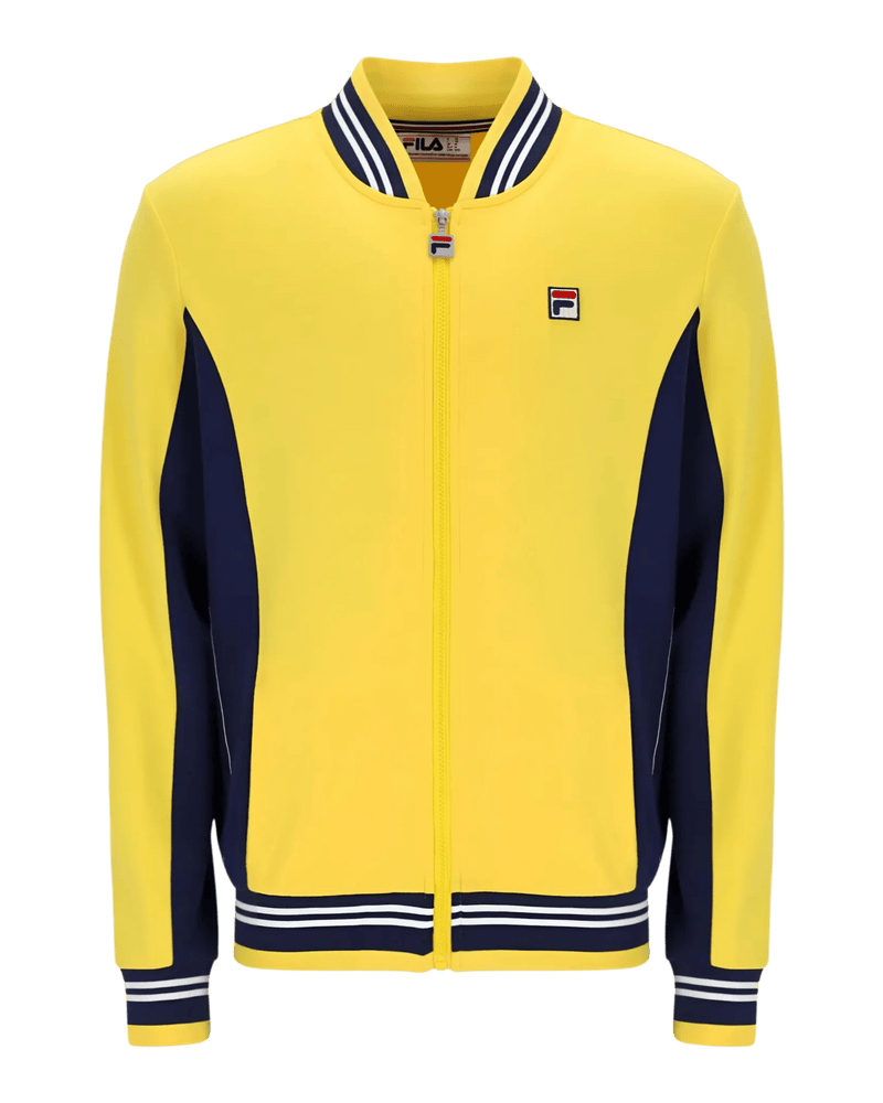 Fila Settanta Track Top In High Visability/Navy/Gardenia