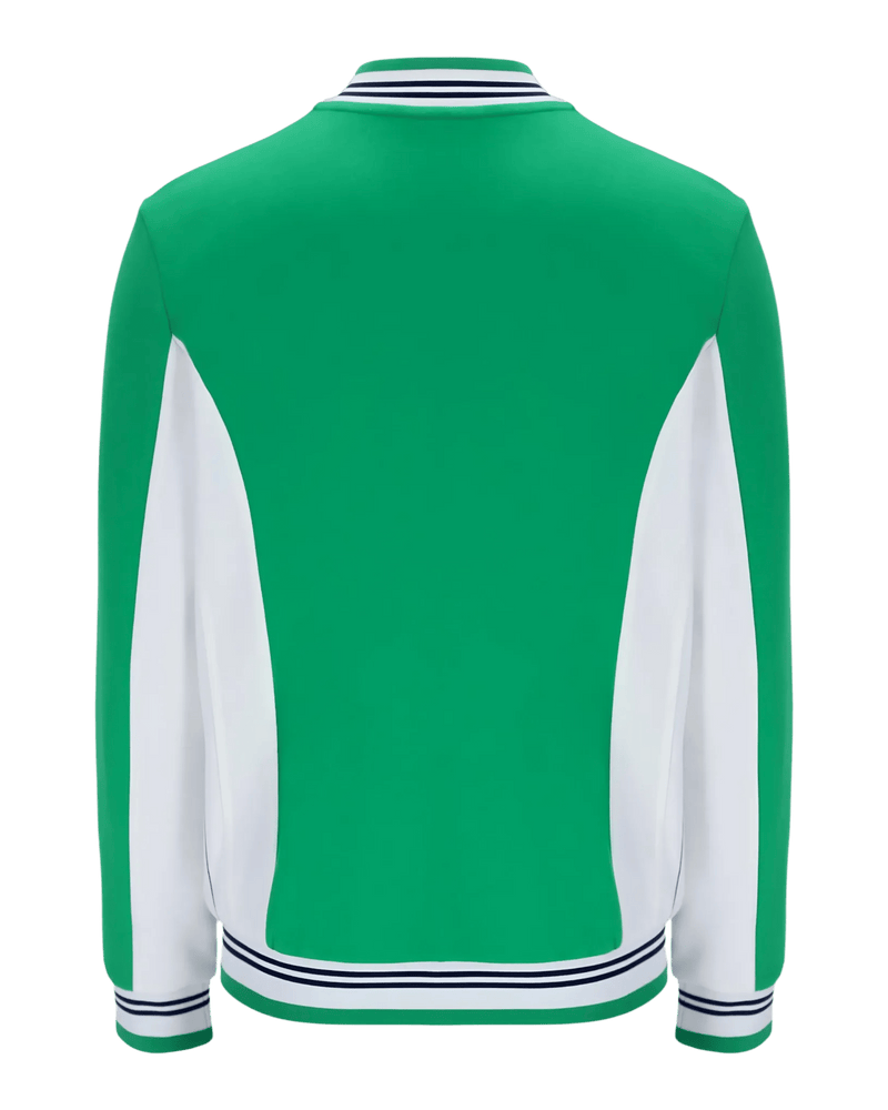 Green fila track top shop