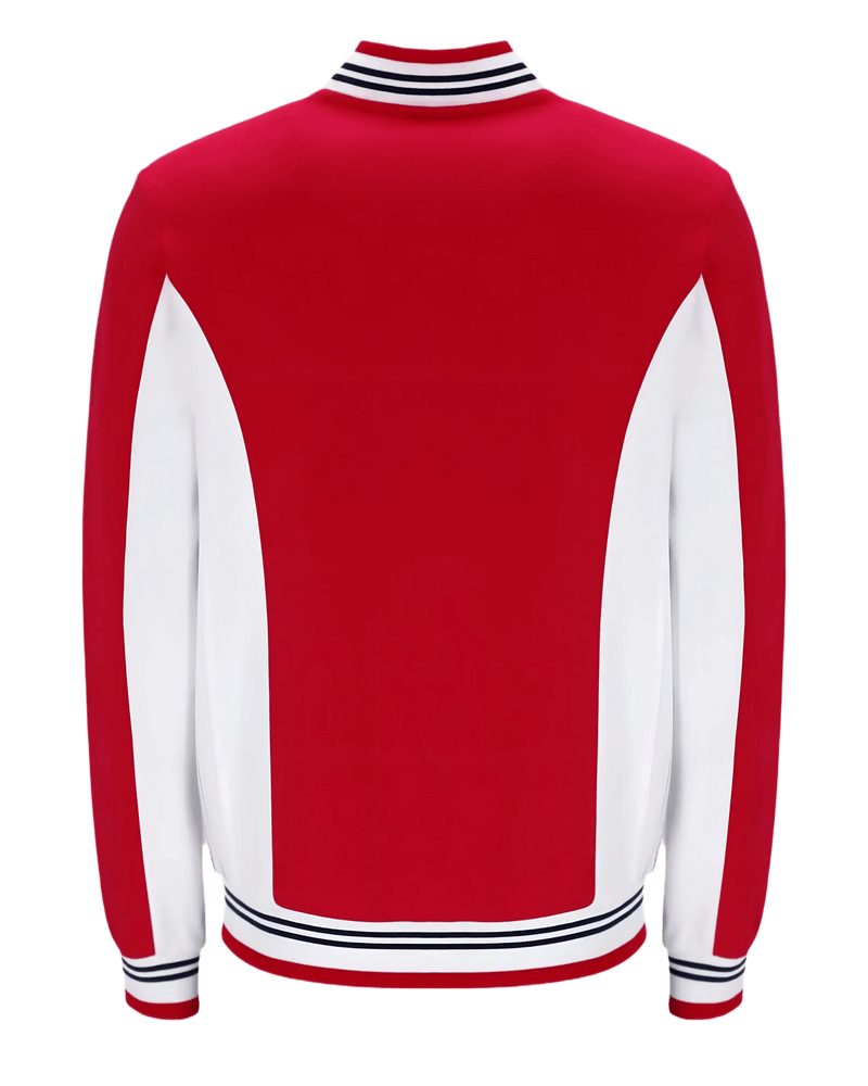 Fila Settanta Track Top Red White Golden Age of Tennis