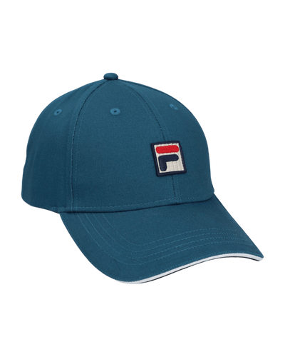 Fila Tantam Classic 6 Panel Sandwich Fasten Cap In Deep Lagoon