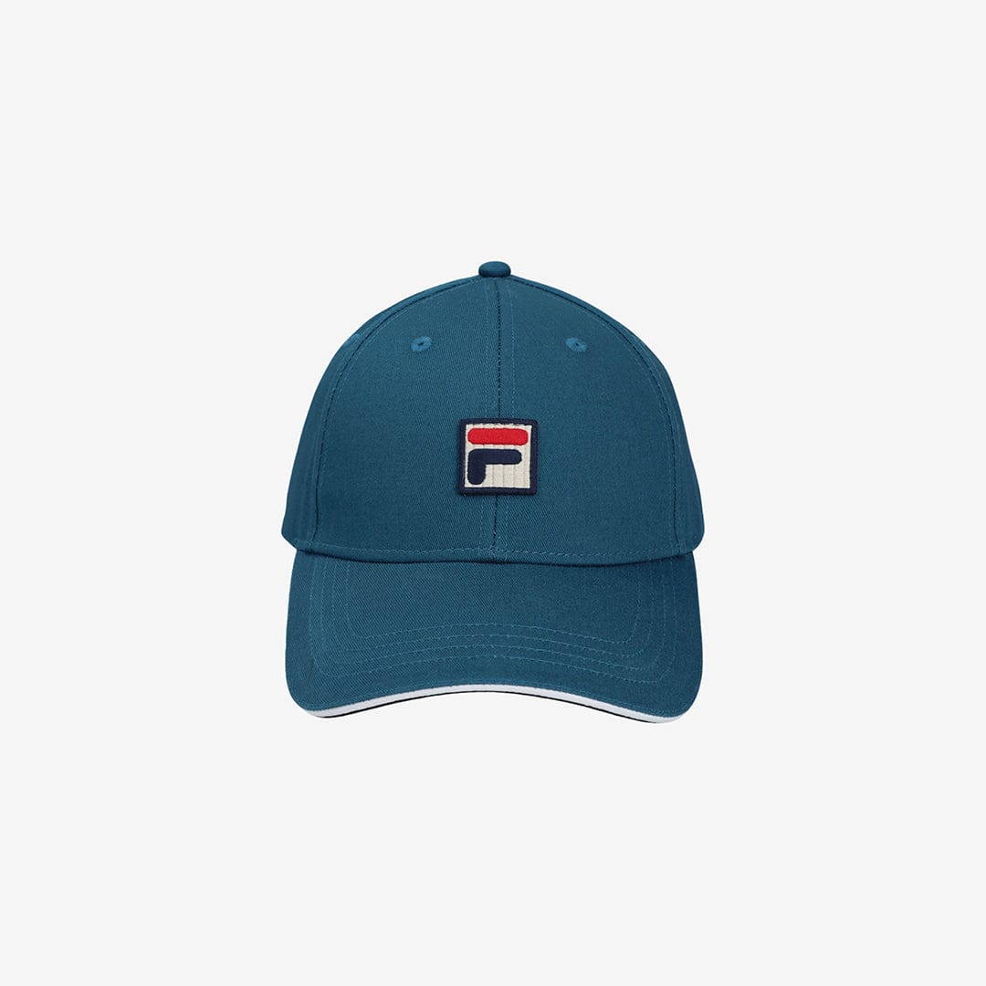 Fila Tantam Classic 6 Panel Sandwich Fasten Cap In Deep Lagoon