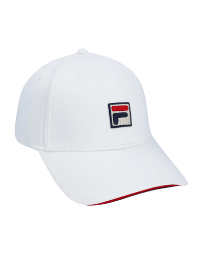 Fila Tantam Classic 6 Panel Sandwich Fasten Cap In Gardenia