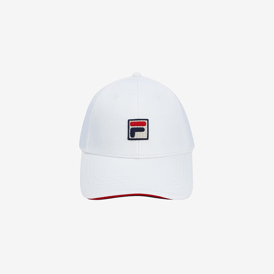 Fila Tantam Classic 6 Panel Sandwich Fasten Cap In Gardenia