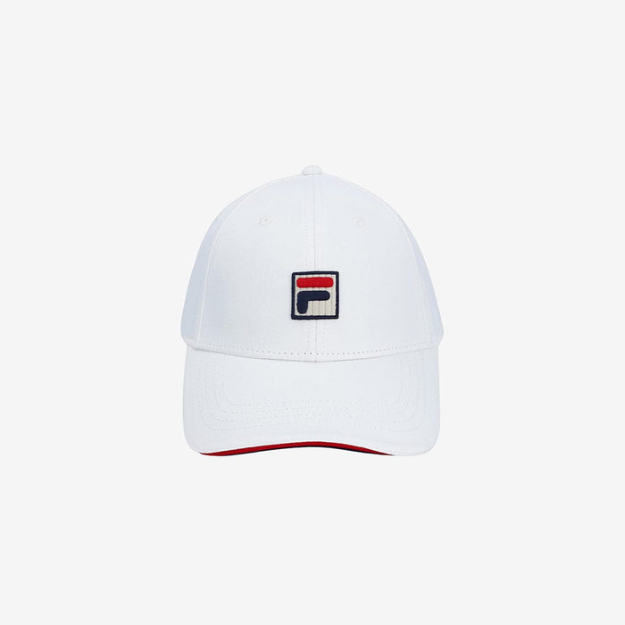 Fila Tantam Classic 6 Panel Sandwich Fasten Cap In Gardenia