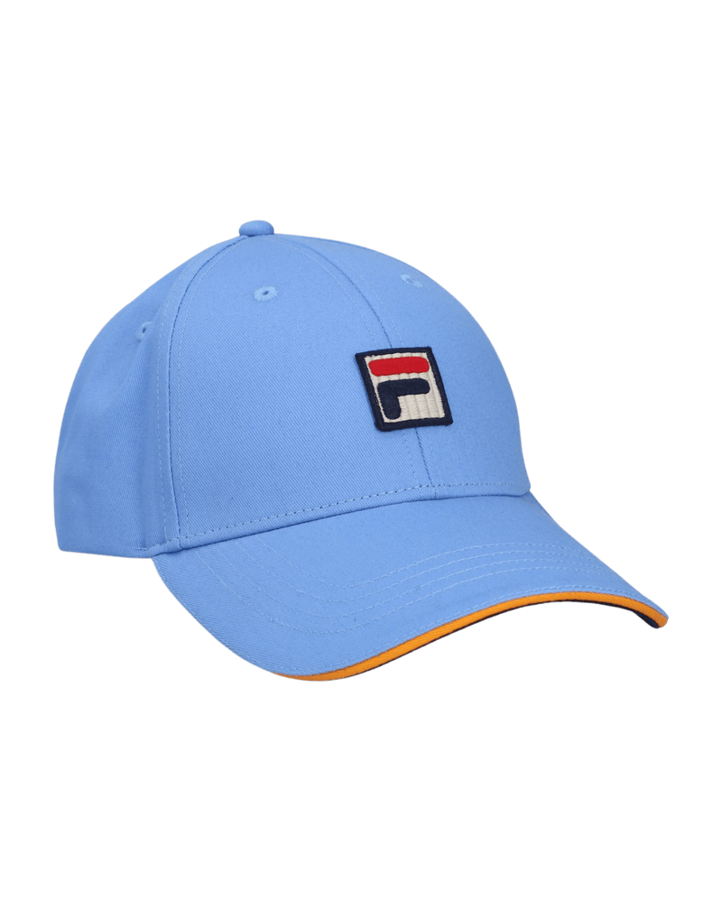 Fila Tantam Classic 6 Panel Sandwich Fasten Cap In Vista Blue