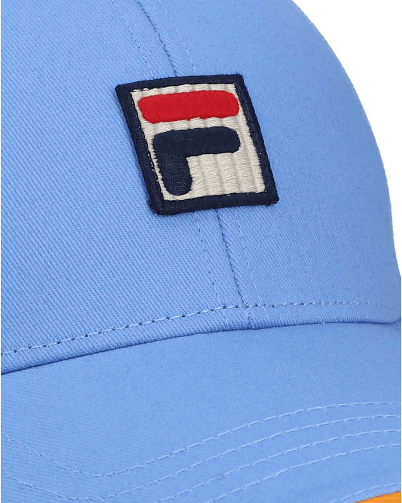 Fila Tantam Classic 6 Panel Sandwich Fasten Cap In Vista Blue