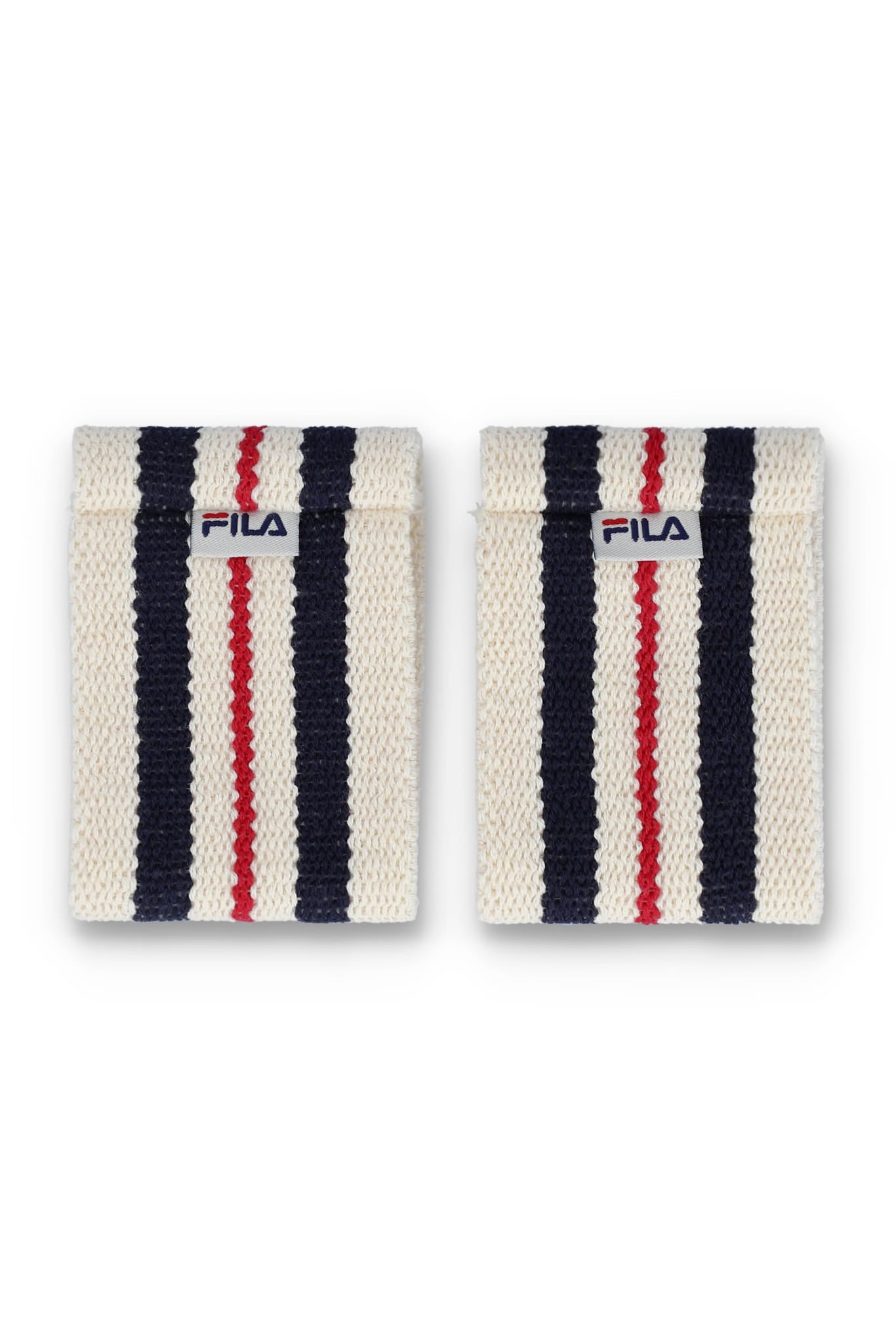 Fila Wristbands in Crème