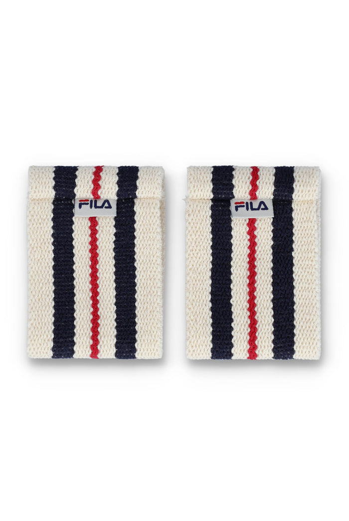 Fila Wristbands in Crème