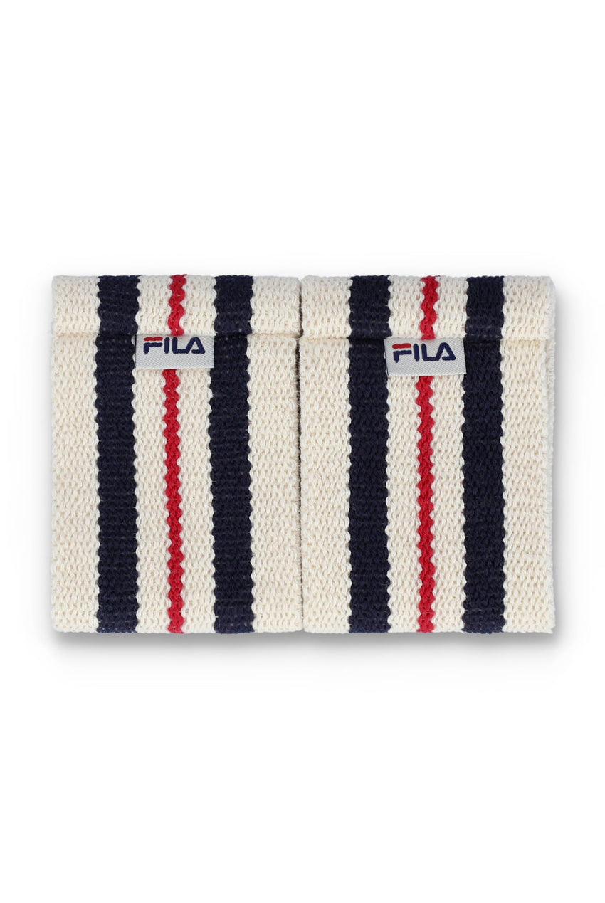 Fila Wristbands in Crème