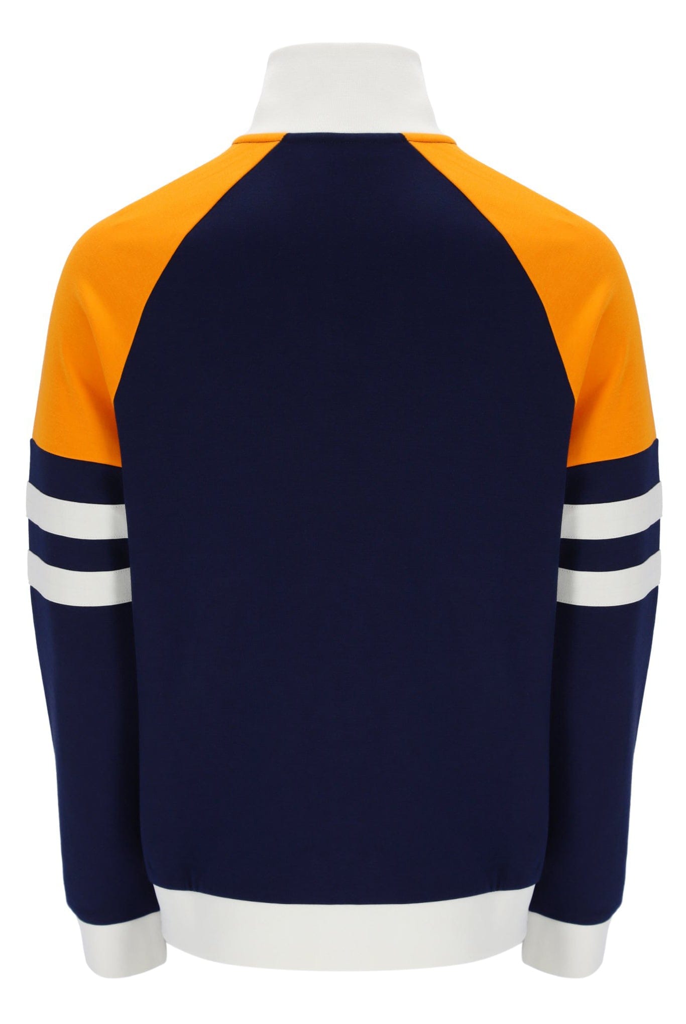 Founder Cut And Sew Track Jacket In Fila Navy/Gardenia/Bright Marigold