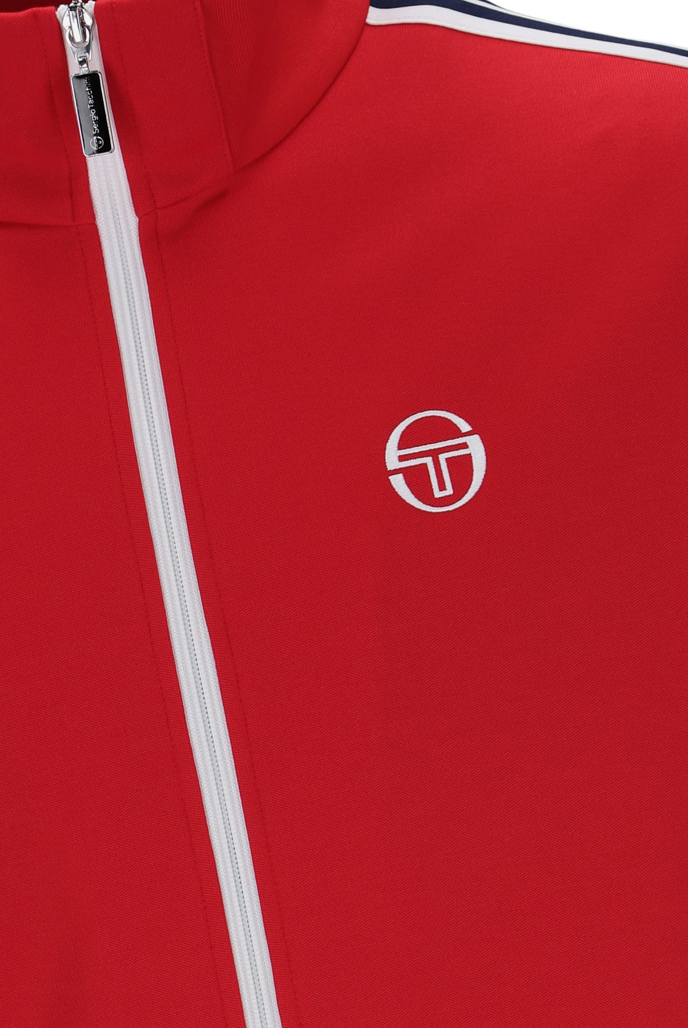 Franco Track Top in Adrenalin Rush/White