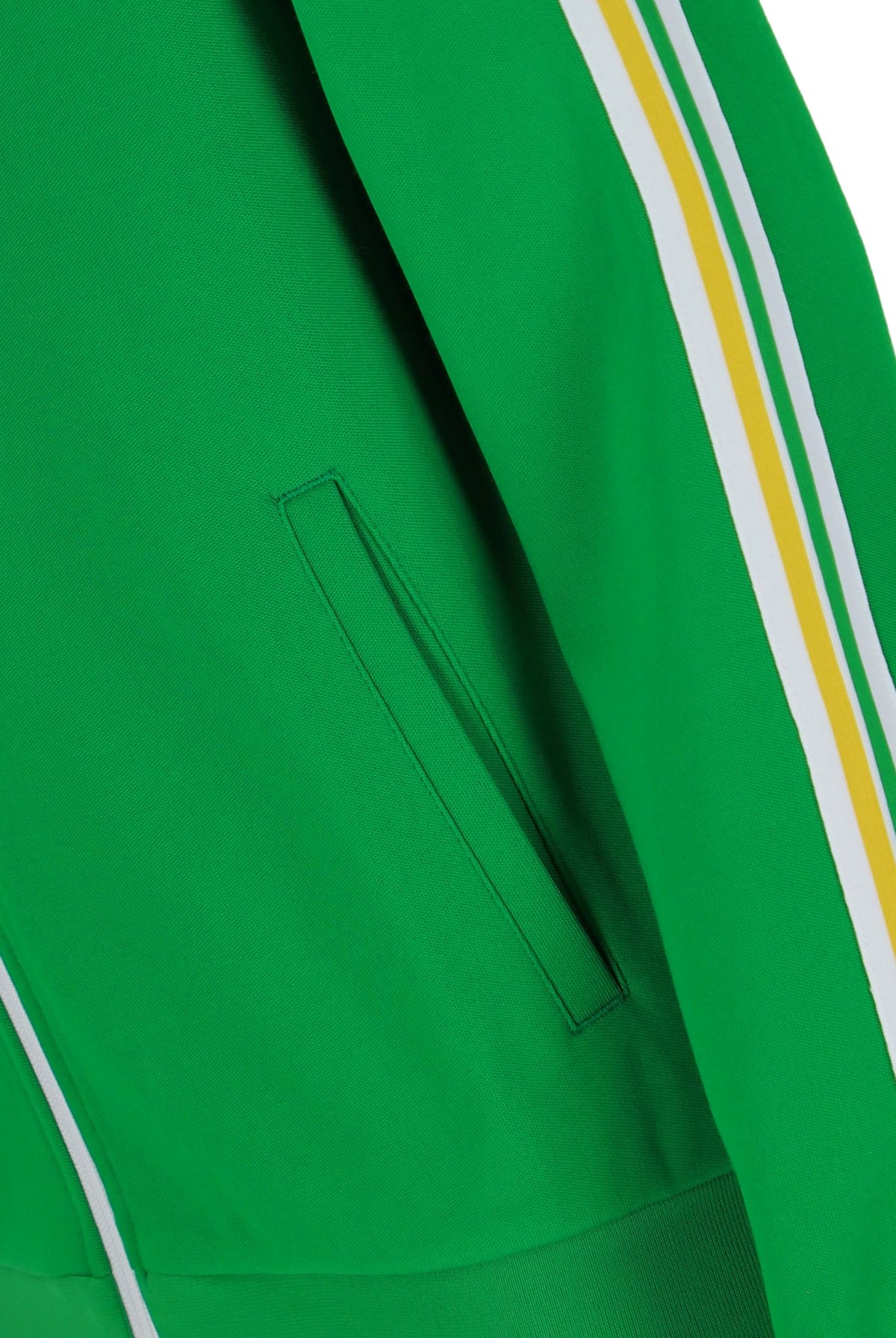 Franco Track Top in Fern Green/White