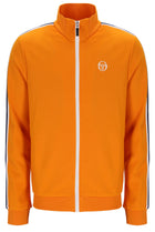 Franco Track Top in Orange Pepper/White