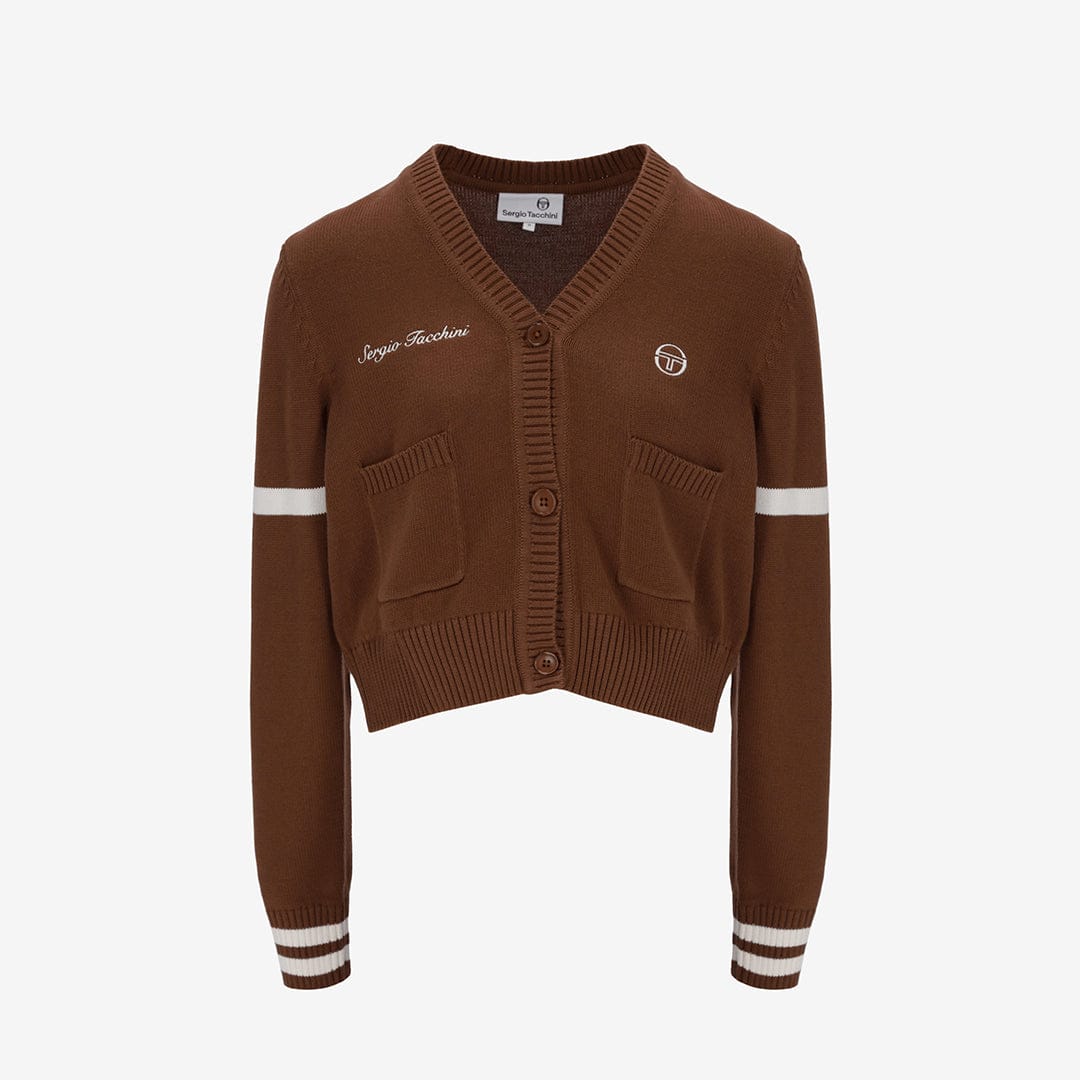 Frankie Knitted Cardigan in Cappuccino