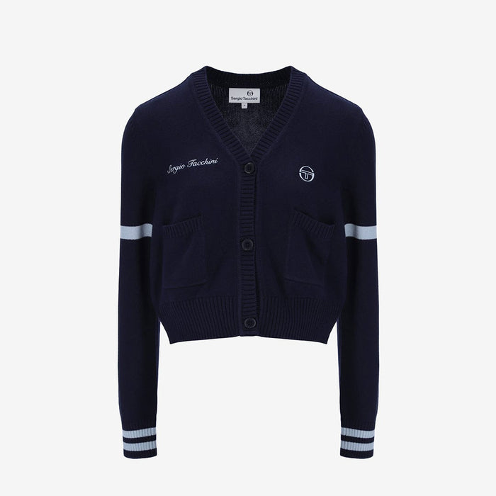 Frankie Knitted Cardigan in Maritime Blue