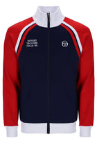 Ghibli Davis Track Top in Martime Blue/Adrenalin Rush/White