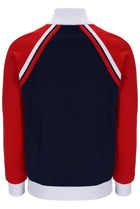Ghibli Davis Track Top in Martime Blue/Adrenalin Rush/White