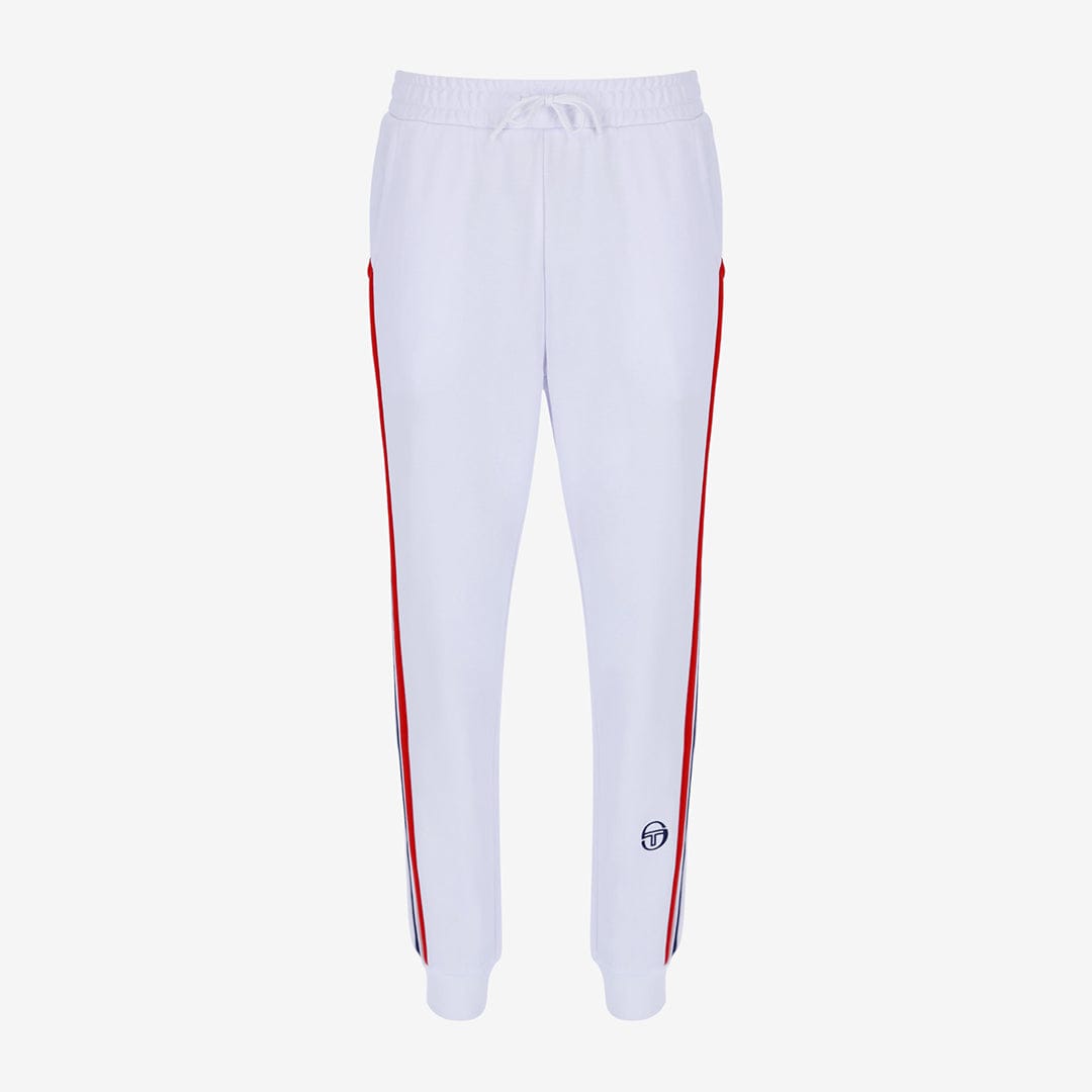 Ghibli Track Pant In White/Maritime Blue/Adrenaline Rush