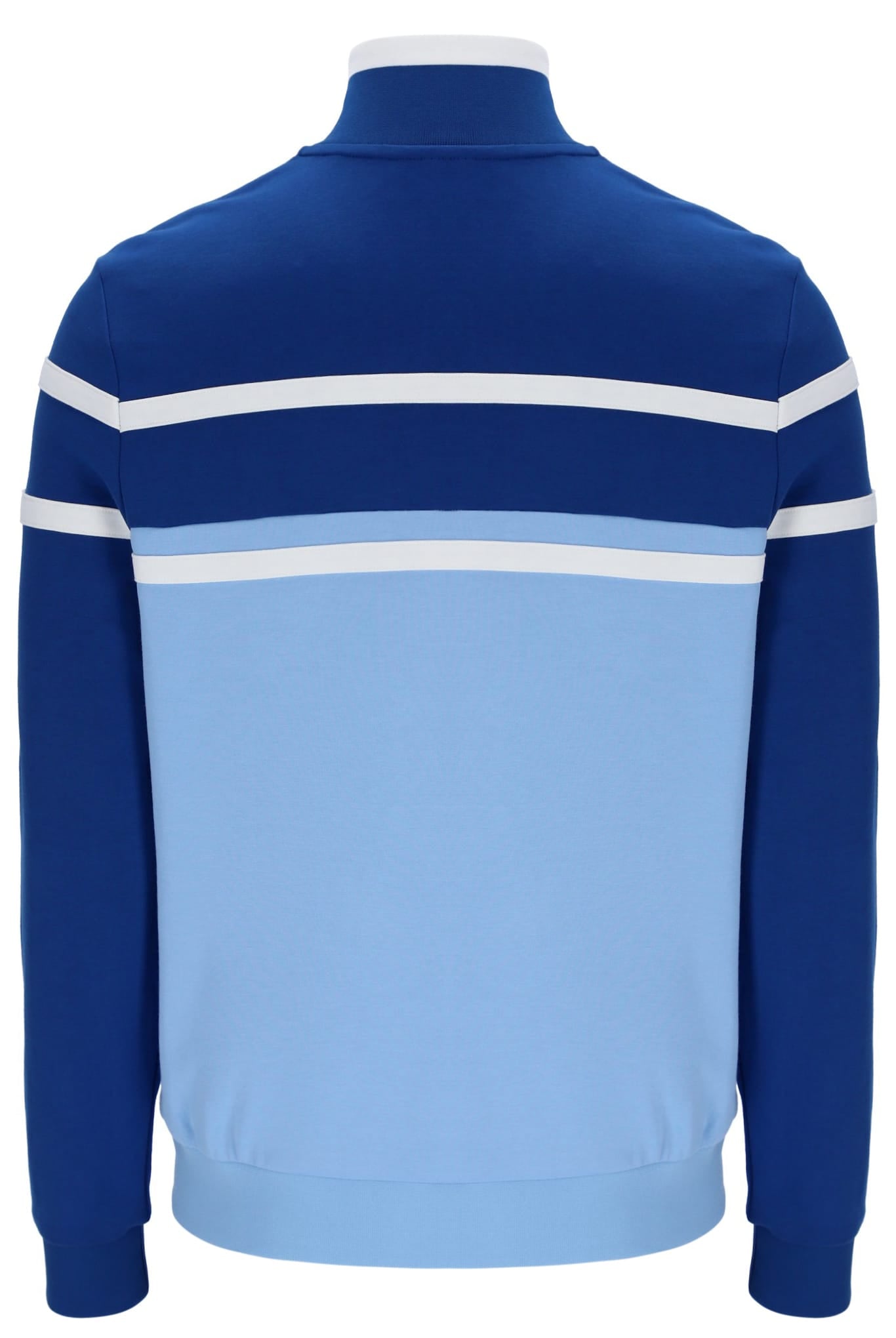 Giovanni Contrast Panels Track Jacket in Frozen Fjord/Limoges/White