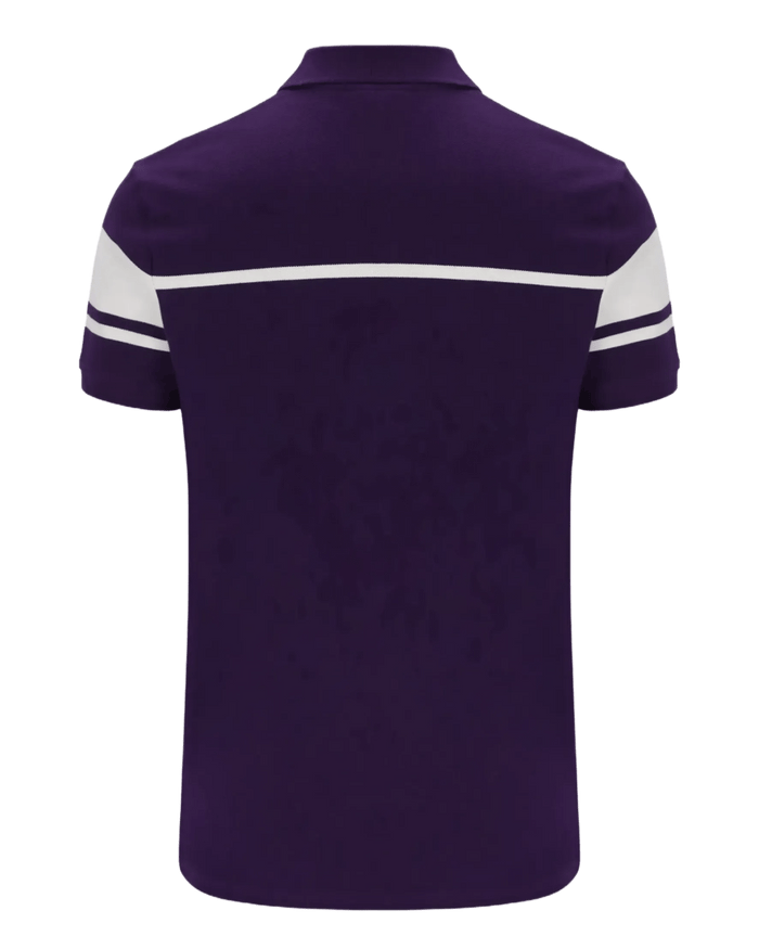 Heath Polo Shirt in Blackberry Cordial/Gardenia