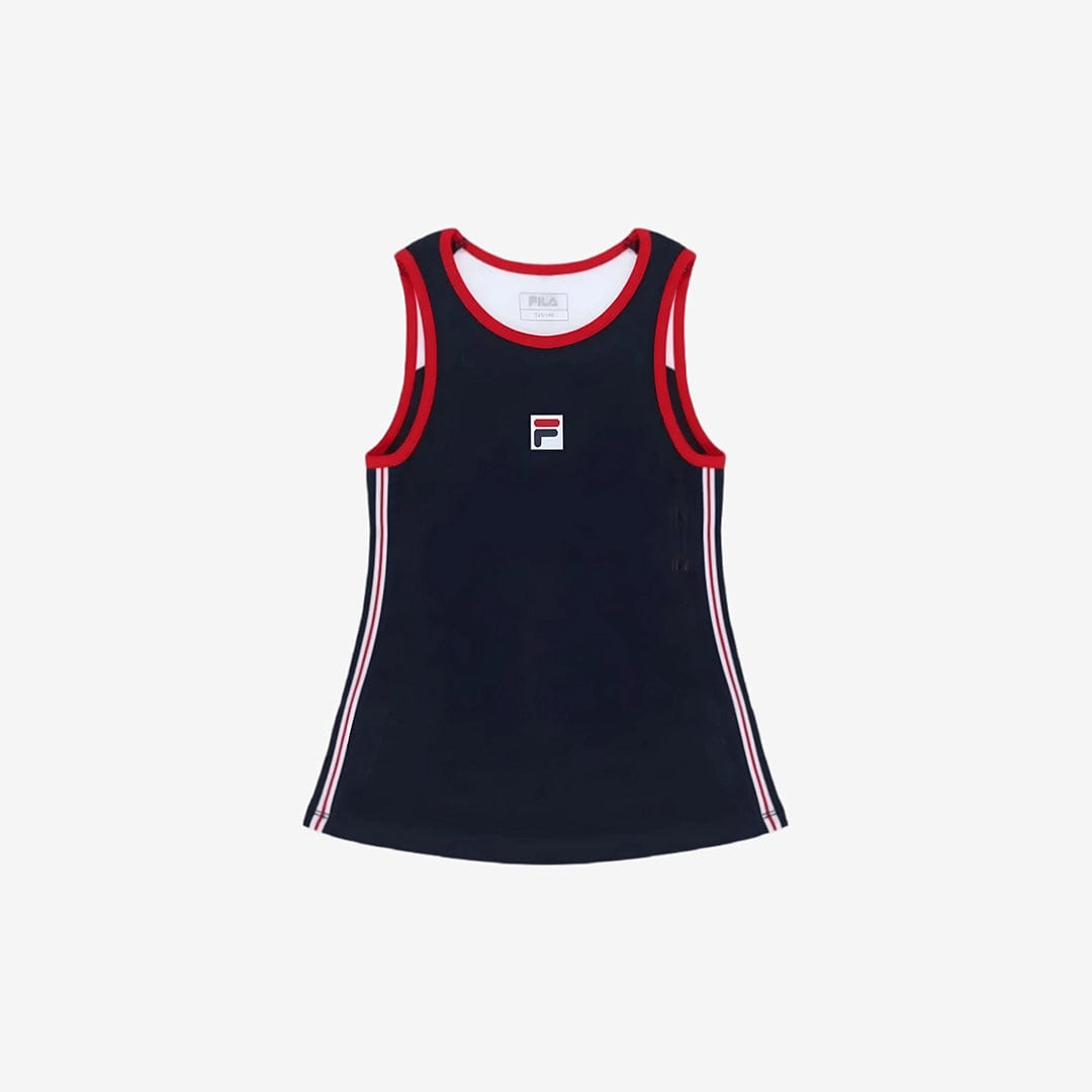 Heritage Ava Girls Top-Navy