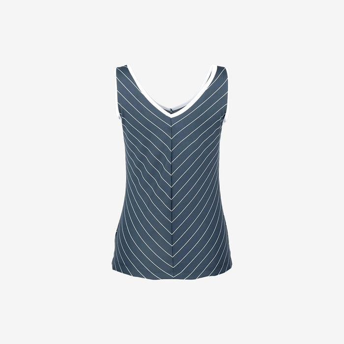 Heritage Caroline Sleeveless Top in Blue