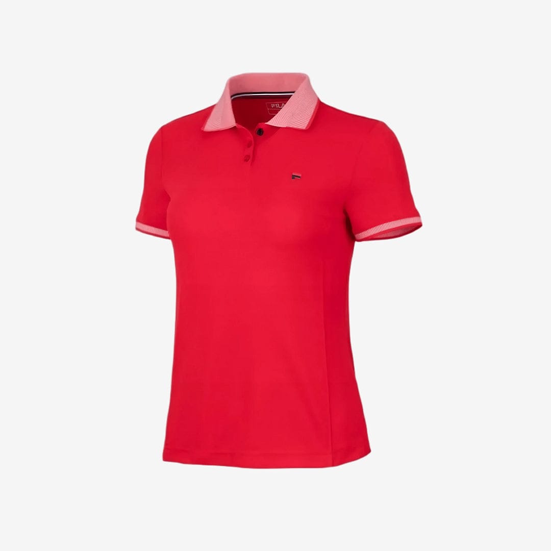 Heritage Emma Polo Shirt Red