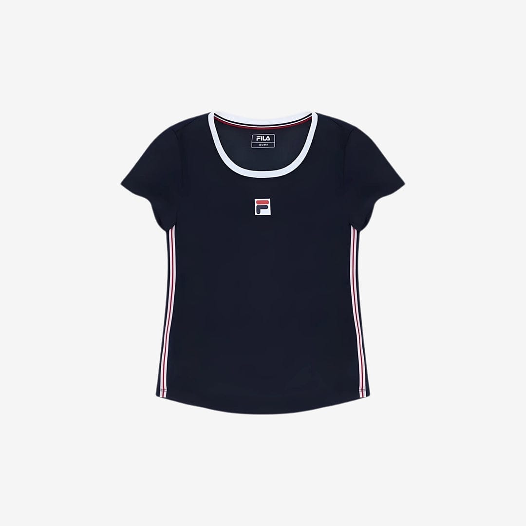 Heritage Lucy Girls T-Shirt Navy