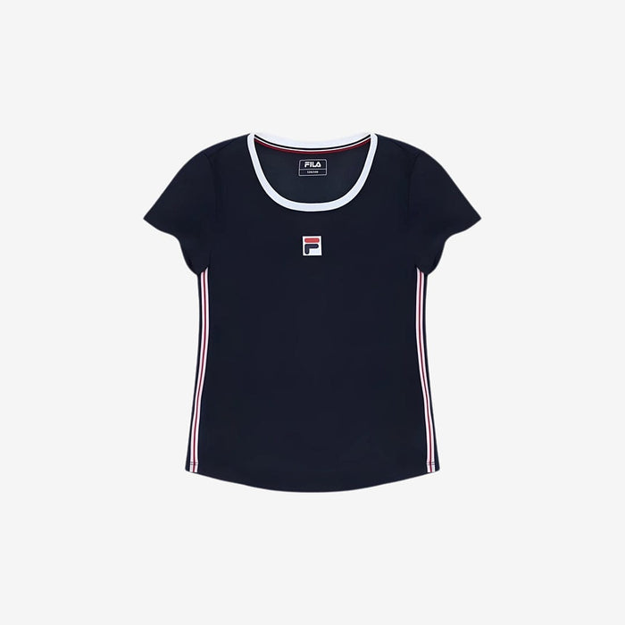 Heritage Lucy Girls T-Shirt Navy