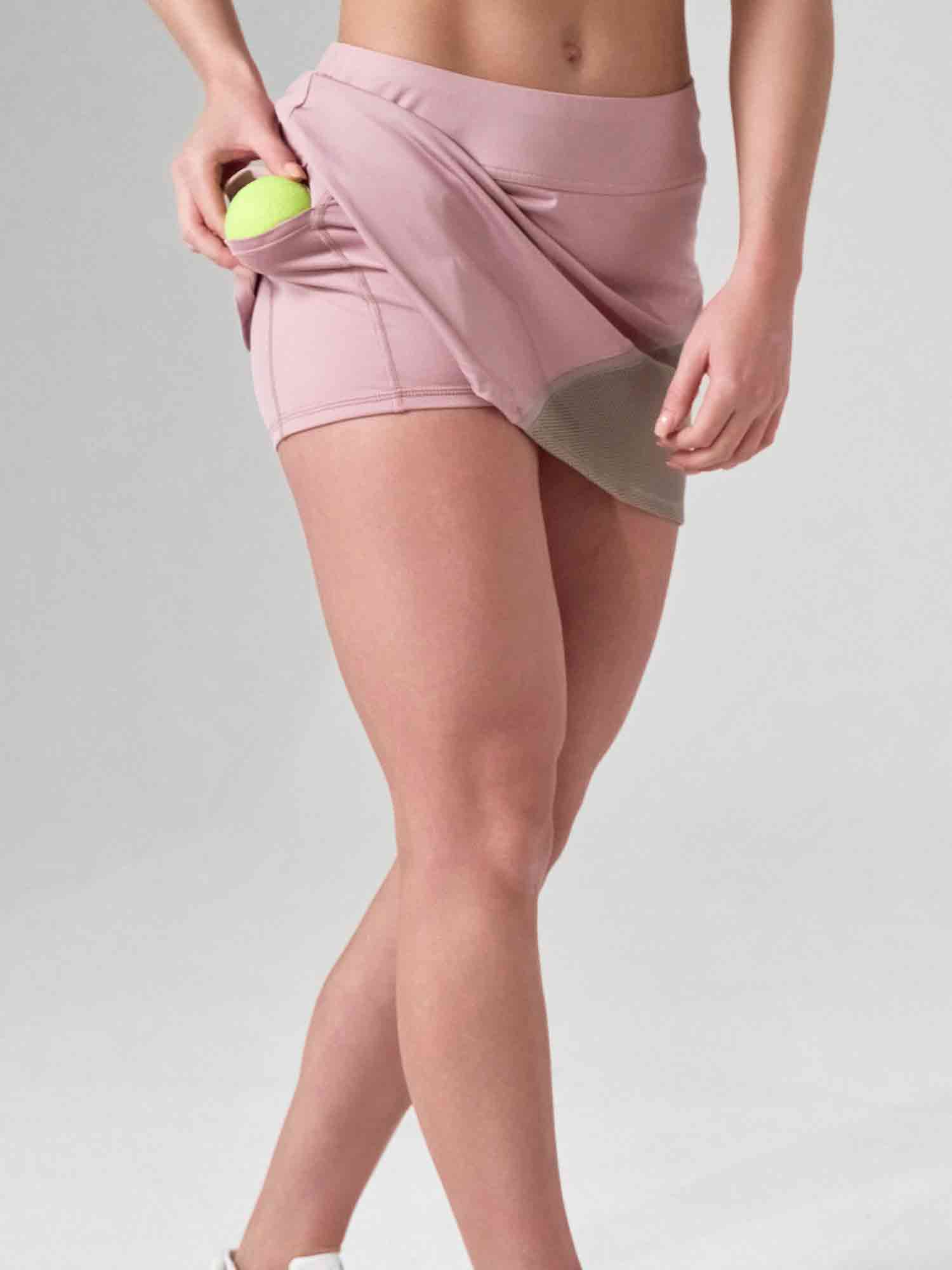 inPhorm Elise Skirt | Mesh Detail Performance Tennis & Pickleball Skirt with Pockets