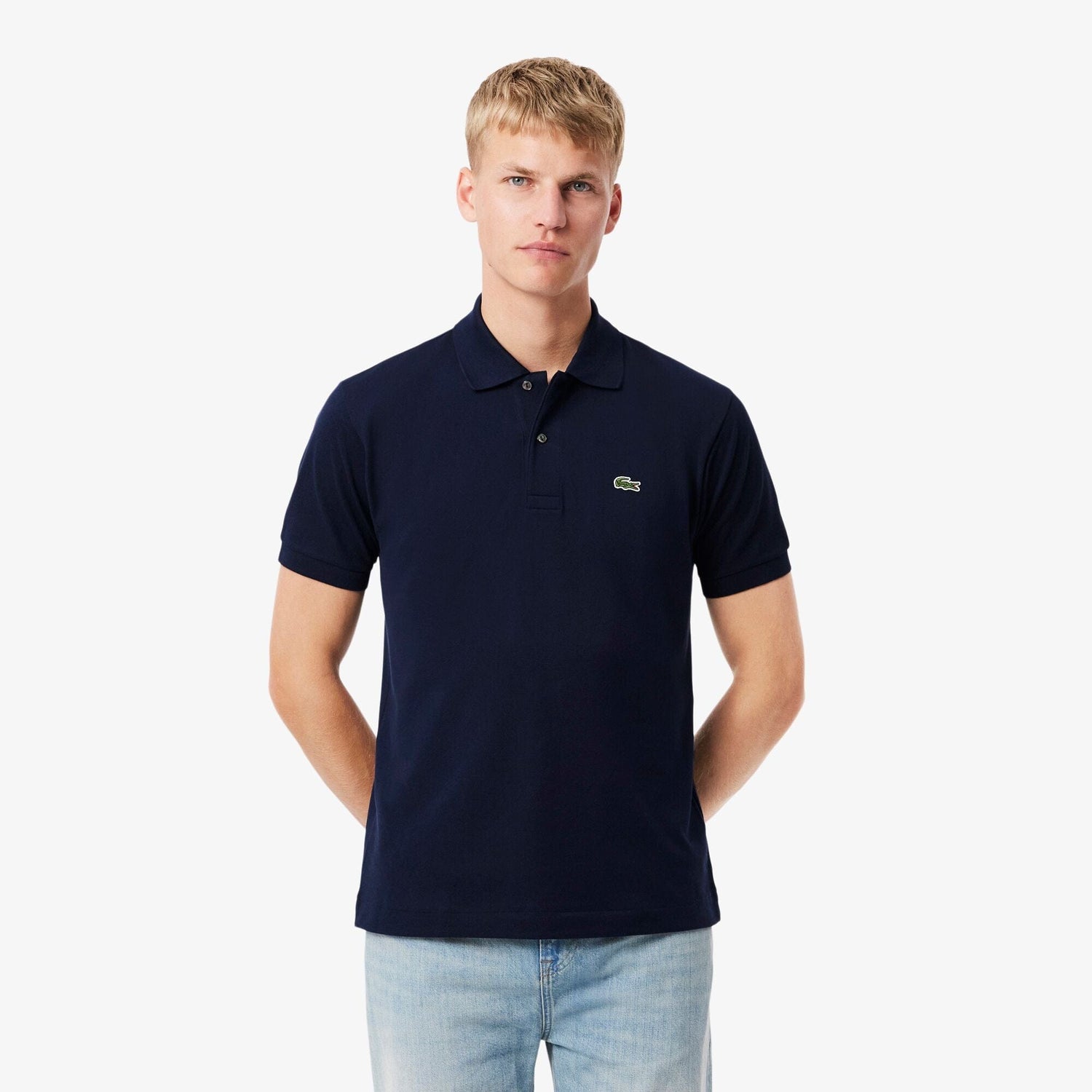 Lacoste L.12.12 Polo in Blue Marine