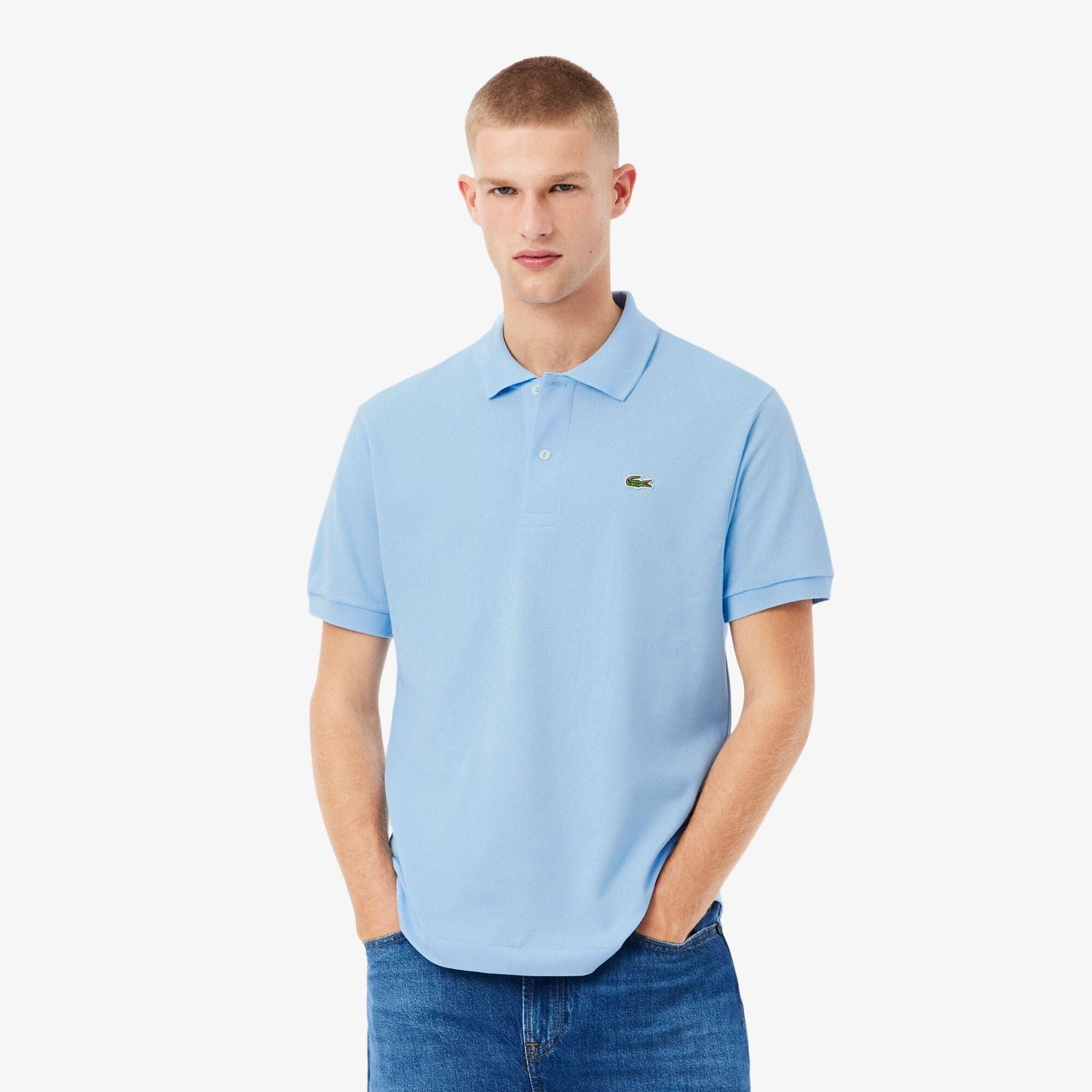 Lacoste L.12.12 Polo in Pale Blue