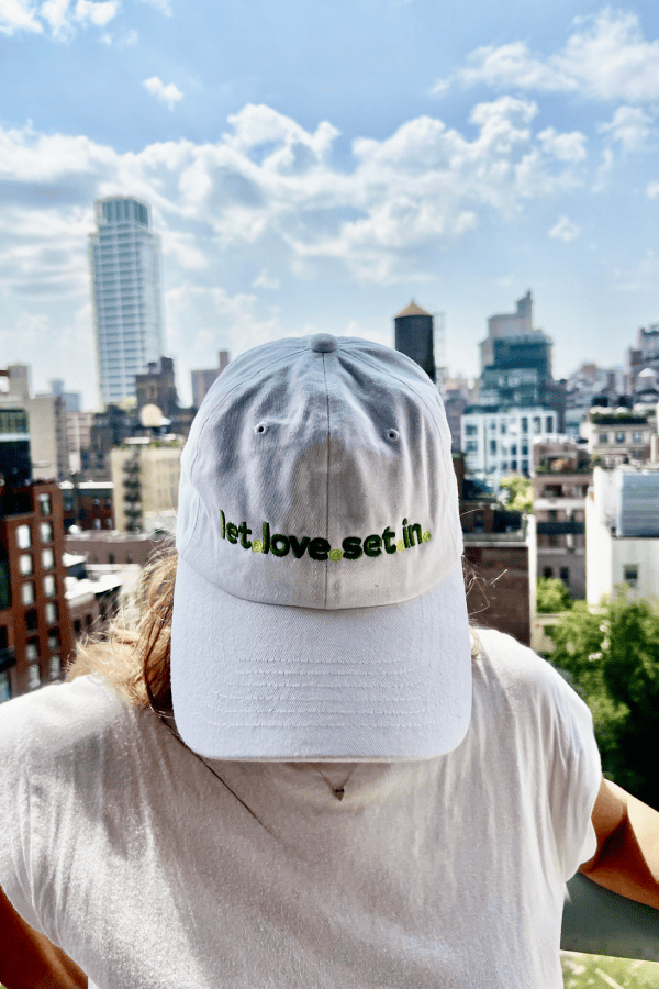 Let Love Set In Dad Hat