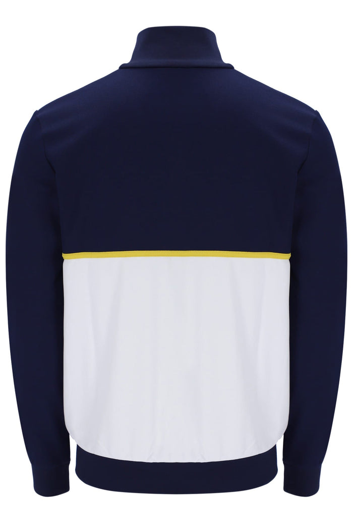 Locchi Track Top in Martime Blue/White/Mango Mint