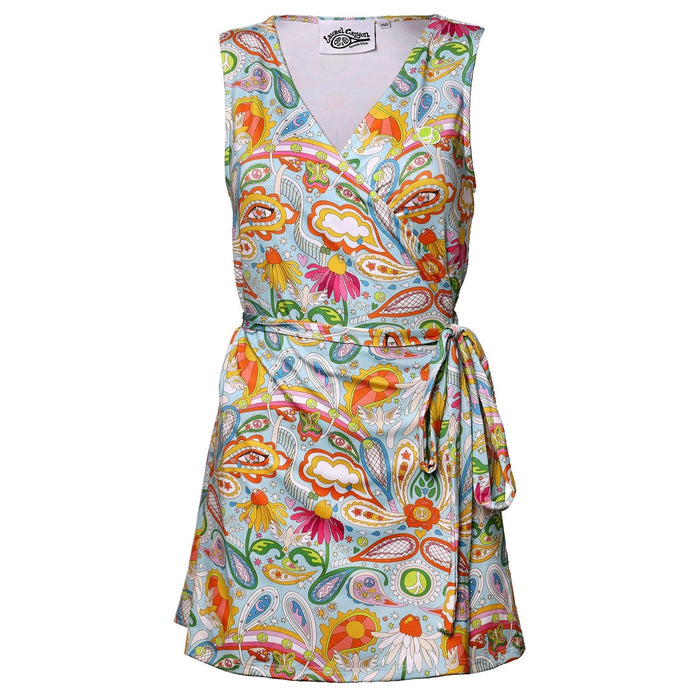 Love All Paisley Printed Tennis Dress