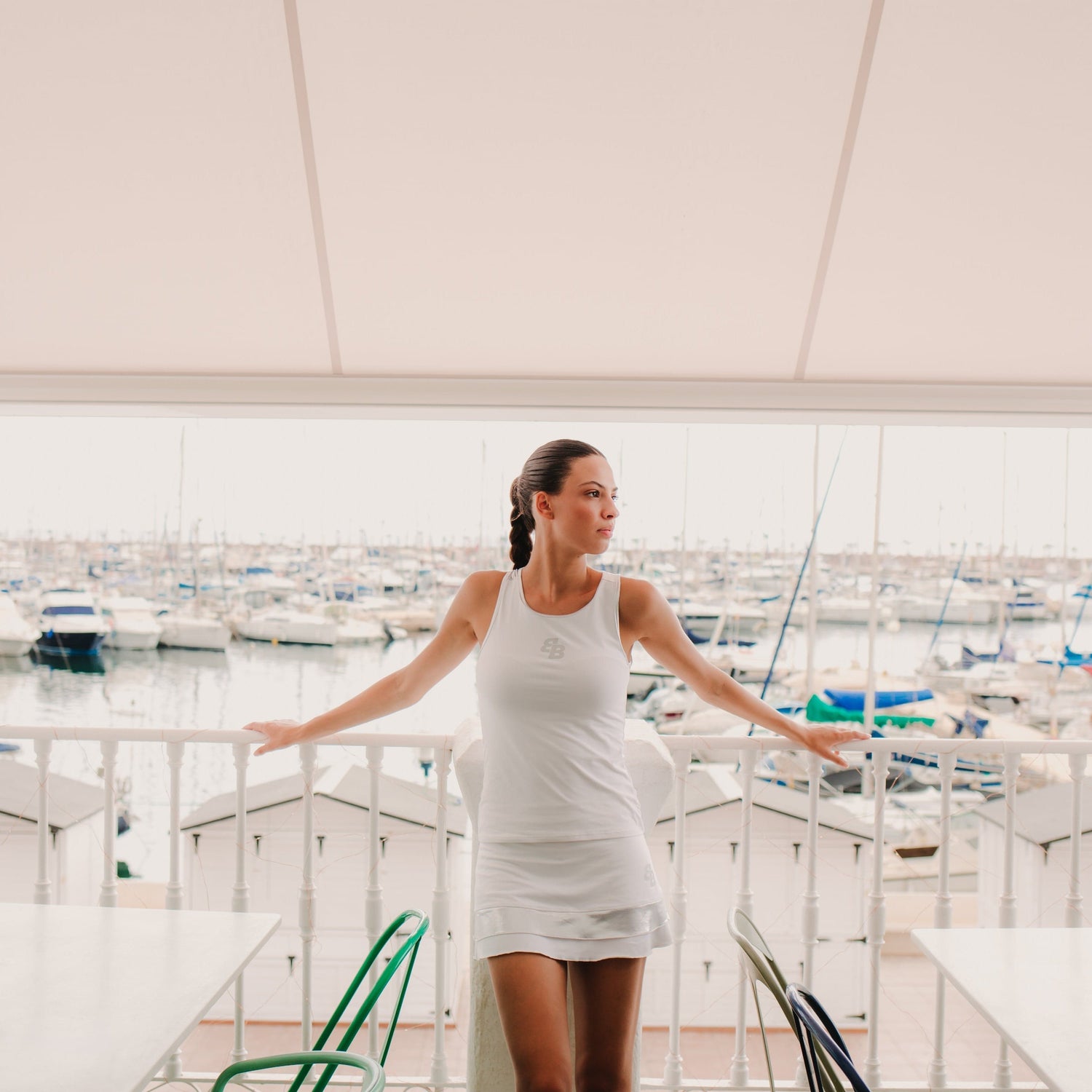 Manila Tank Top in White