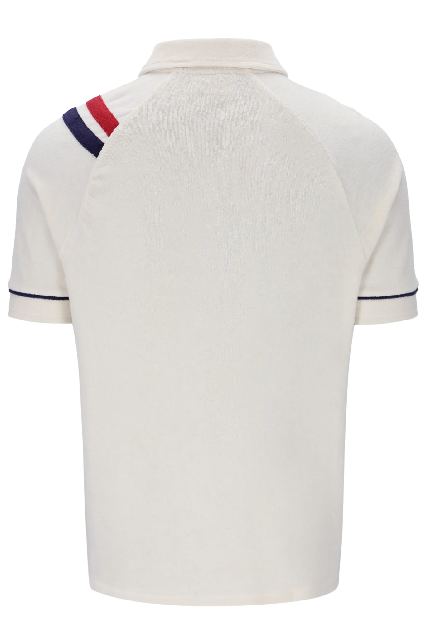 Massimo Terry Polo in Gardenia/Garnet/Fila Navy