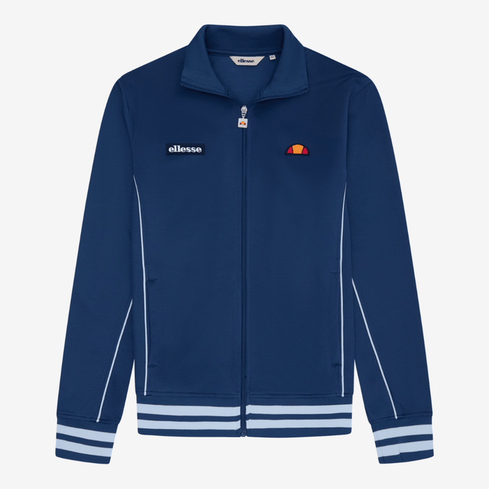 Milan Track Jacket in Blue/Light blue