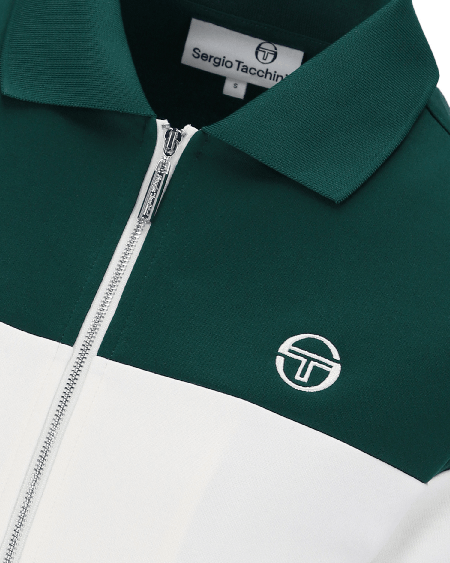 Miss Tomme TJ Track Jacket in Rainforest/Gardenia