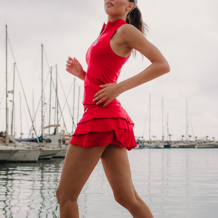 Monaco Skirt in Red