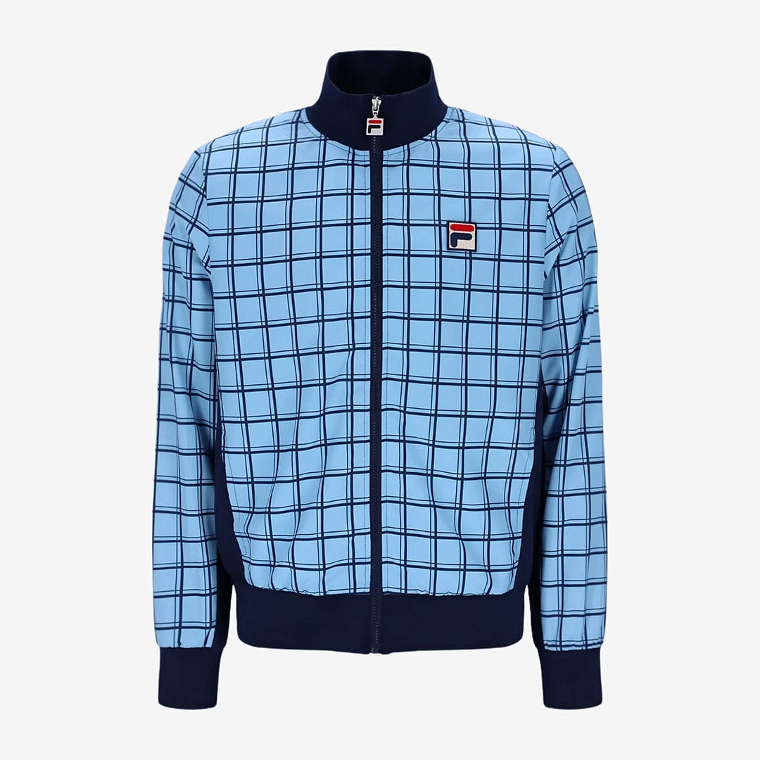 Morgan Track Top In Navy/Blue Bell