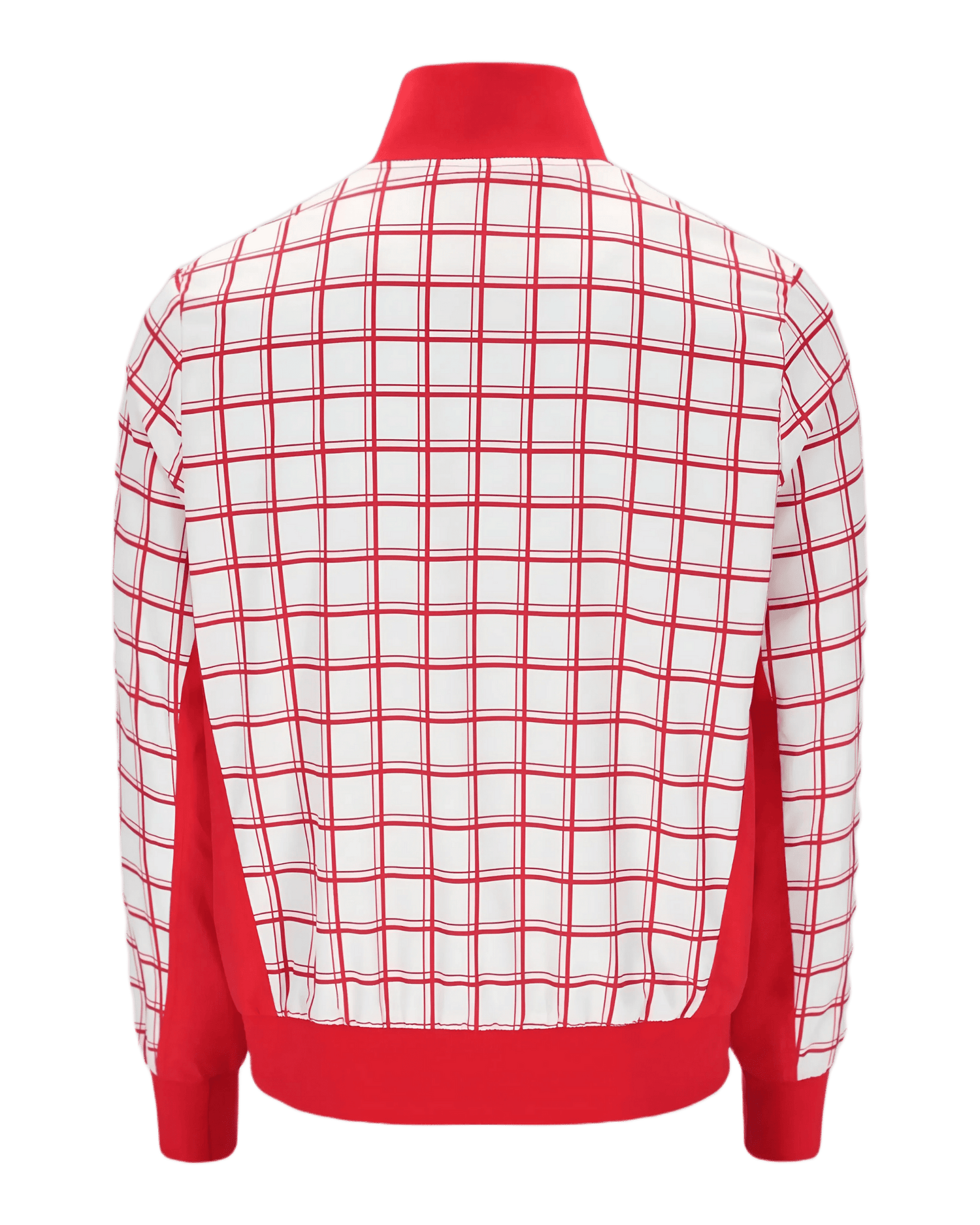 Morgan Track Top In Red/Gardenia