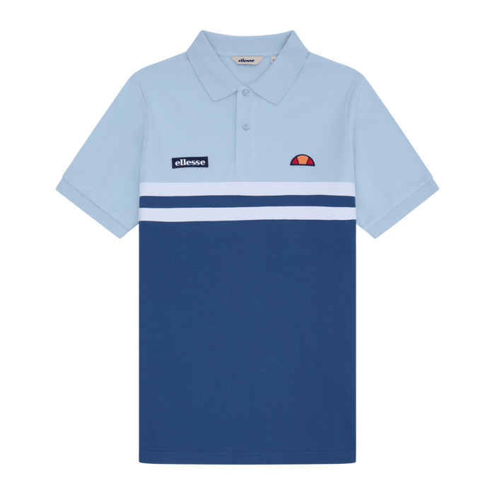 Muccia Polo in Blue/Light blue