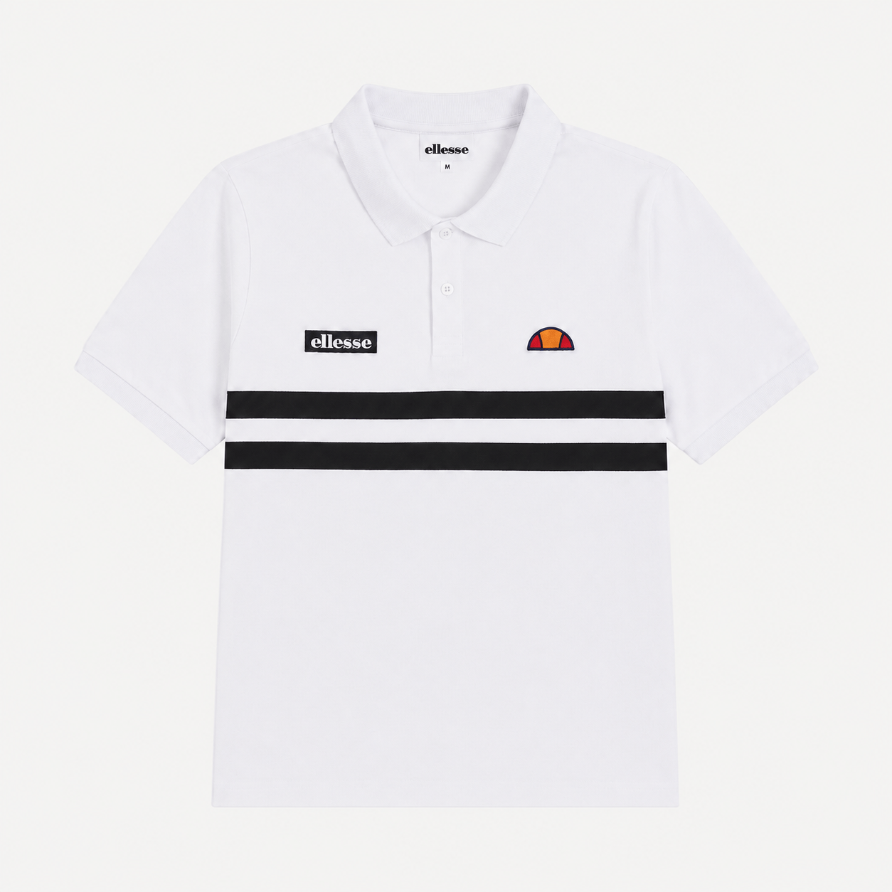Muccia Polo in White/Black