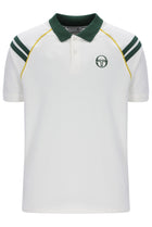 New Cortona Polo Shirt in Gardenia/Pine Needle