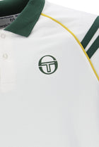 New Cortona Polo Shirt in Gardenia/Pine Needle