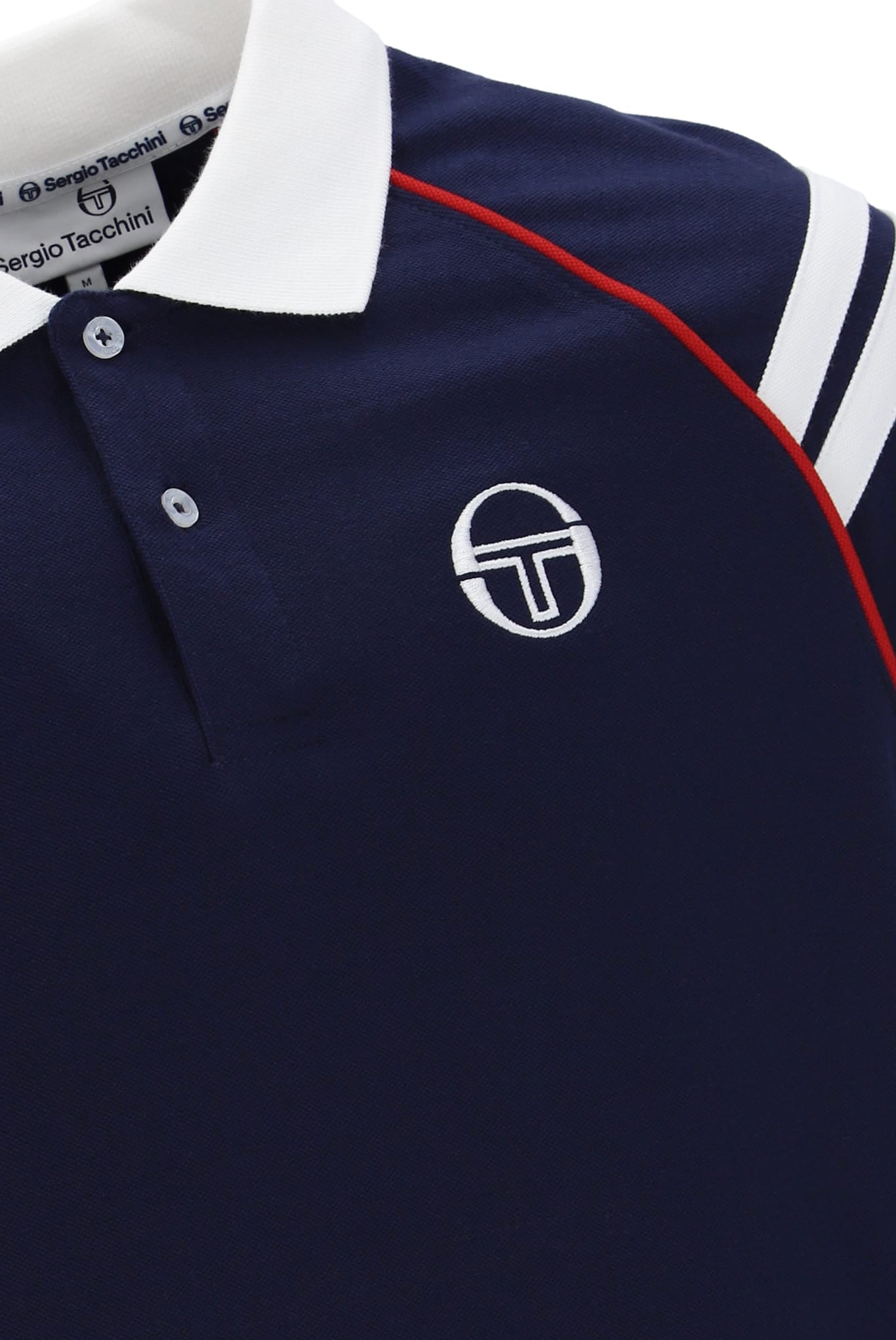 New Cortona Polo Shirt in Martime Blue/White