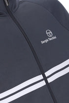 New Dallas Track Top in Turbulence/White/Black
